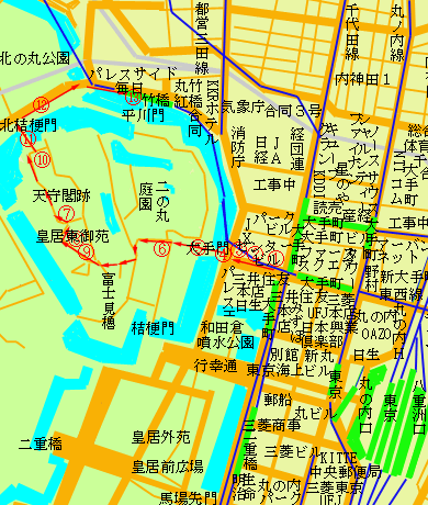 写真ナビ 携帯用地図 道筋に沿って写真を順番に表示する 写真によるナビゲーション 写真と地図をマッチングさせた情報提供サービス