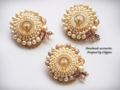 はじめてのビーズ刺繍 簡単可愛いピアスやブローチを作ろう Handful ハンドフル