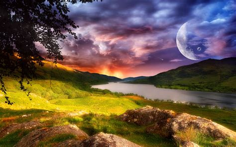 landscape wallpaper pc desktop  wallpaper walldiskpaper