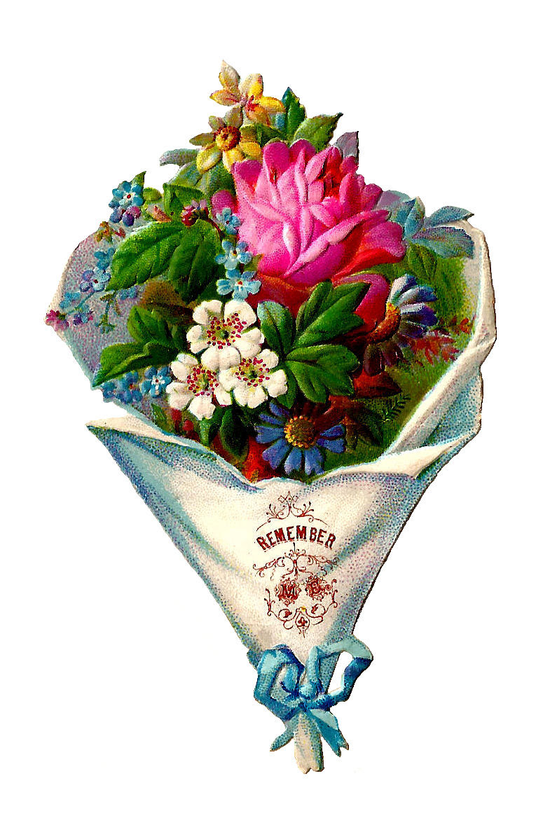 Flowers Bouquet Art Transparent Clip Art Library