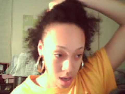 2 SIMPLE HAIR STYLES (5 mins or less). 1. A twist in the front of hair that 