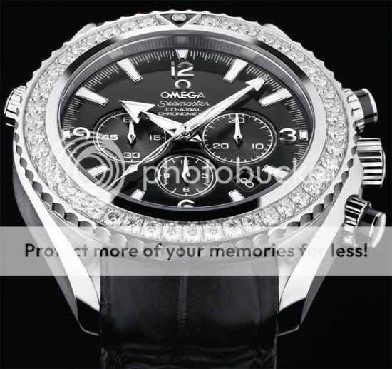OMEGA Seamaster Planet Ocean Jewellery chronograph