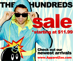 The Hundreds On SALE at ApparelZoo.com!