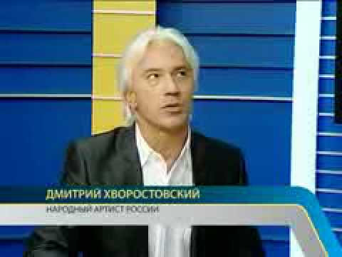 Dmitri Hvorostovsky - interview before concert in Sakhalin (w/ subtitles)