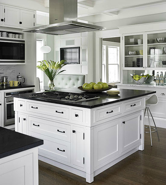 33 Inspired Black and White Kitchen Designs - Decoholic