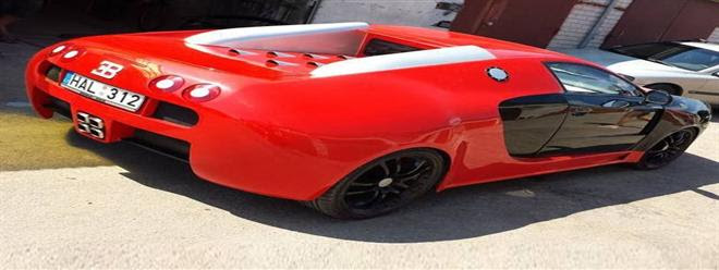 بالصور : عندما تتحول أودى A6 الفارهة لبوجاتى فيرون الخارقة 