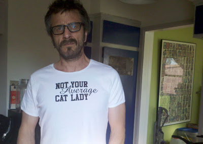 Maron--This shirt is from my fan Katy at Cat Fancy Magazine. It's not too girly is it ?