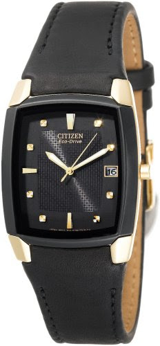 Citizen Men's BM6574-09E Eco-Drive Leather Watch