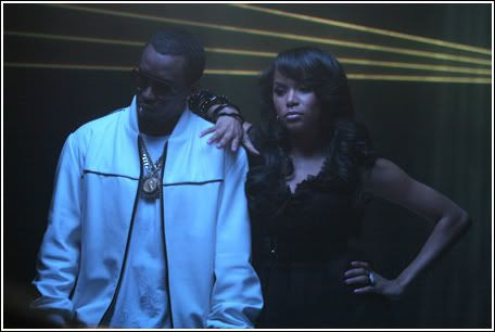 LETOYA LUCKETT: ON THE SET OF DIDDY'S NEW VIDEO ....