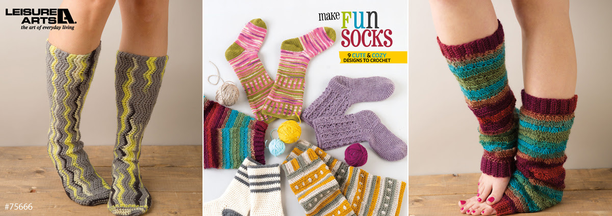 fun socks to crochet
