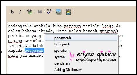 Semak Tatabahasa Bahasa Melayu Online