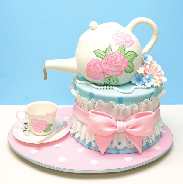 Adorable Pink Girly Tea Party Birthday \/\/ Hostess with the Mostess Adorable Pink Girly Tea Party Birthday \/\/ Hostess with the Mostess