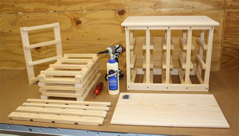 diy wine rack kits plans wooden  woodworking plans hall
