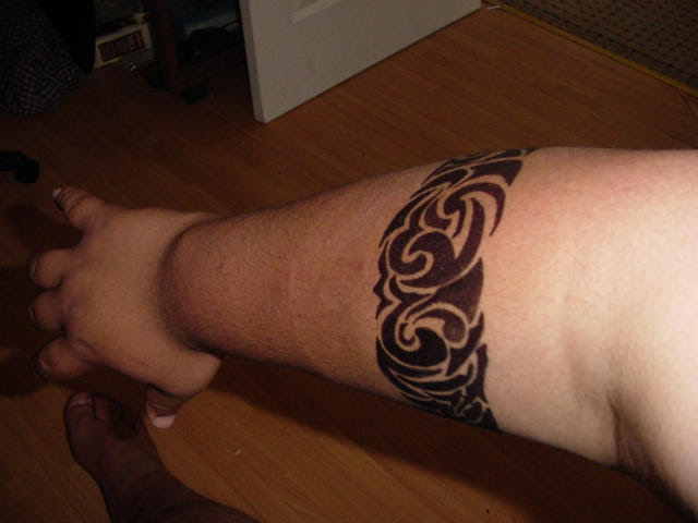 Tribal Tattoo Arm