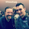 Still cant believe I also met the legendary funny Ricky Gervais last night at the HOUSE OF CARDS premiere! Such a cool guy ^,^ #london #comedylegend