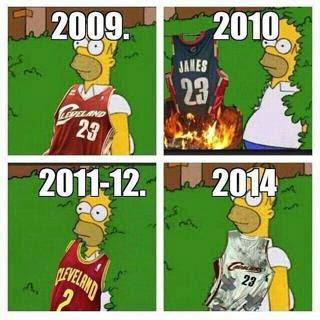 Cavs fans 32 Best Memes of LeBron James Leaving the Miami Heat for the Cleveland Cavaliers