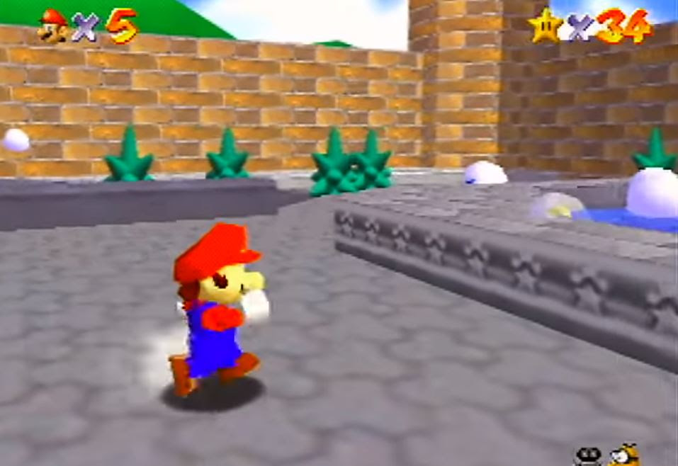 スーパーマリオ64のいちばん怖いエリア 満場一致で決まる げぇ速