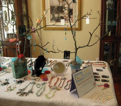Jewelry Table Display Ideas Kim’s Home Jewelry Party Display 