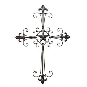 Amazon.com: Gifts & Decor Lone Star Wall Cross Spiritual ...
