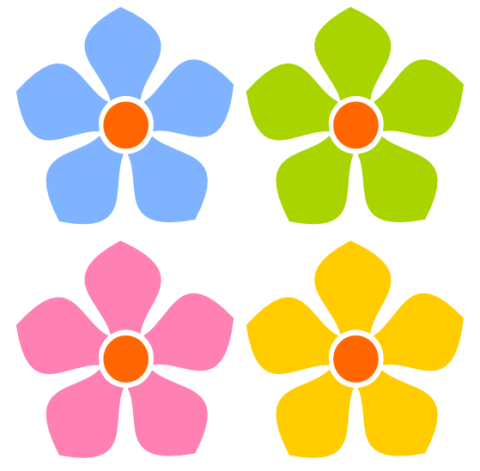 Download Simple Flower Clipart | Clipart Panda - Free Clipart Images
