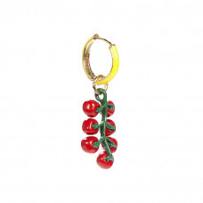 man repeller tomato earring