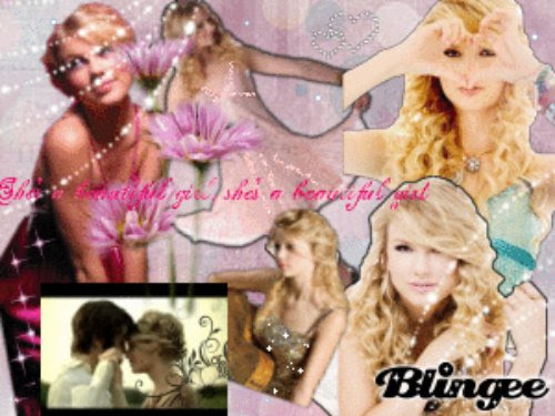Taylor swift wallpaper. just a wallpaper i made with blingee