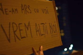 Sloganuri protest