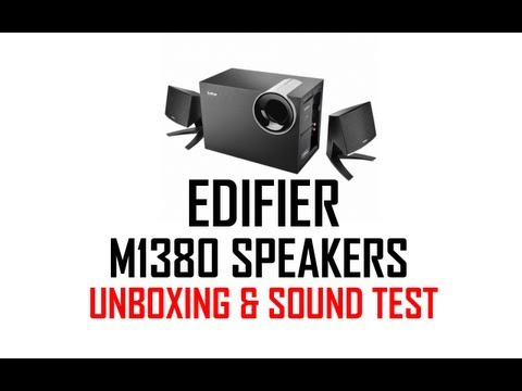 Video Edifier Desktop Speakers