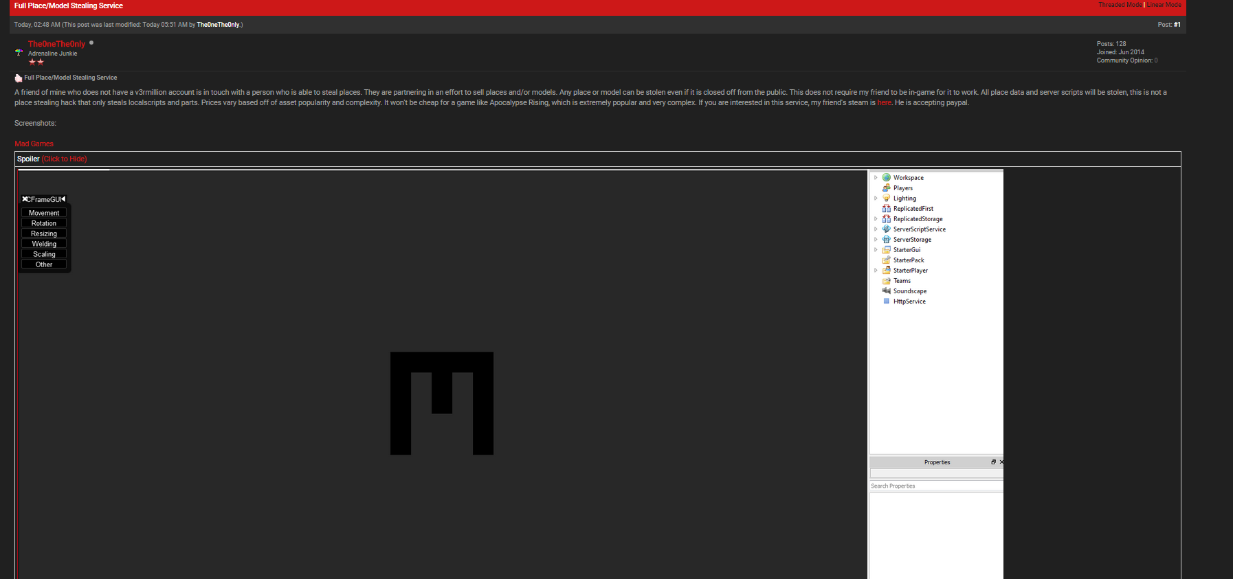 Place Stealing Exploit Regardless Of Filtering Web Bugs - 