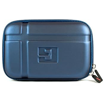 Etui housse de transport pour GPS de 5 - 5,2 pouces (127 - 132 mm) pour Garmin TomTom (Bleu)