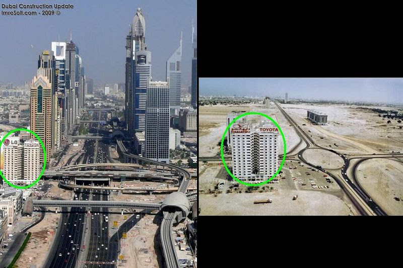 ¿Cómo era Dubai antes de empezar el boom constructivo?
