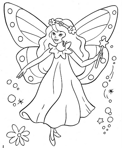 Riscos E Desenhos Desenhos De Fadas Para Colorir