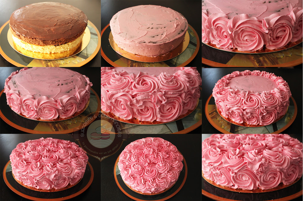 Gateau Damier Vanille Chocolat Facon Rose Cake Surprises Et Gourmandises