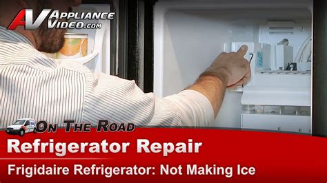 Check the door gasket, cover containers and firmly close the door. Refrigerator Repair & Diagnostic Not making ice