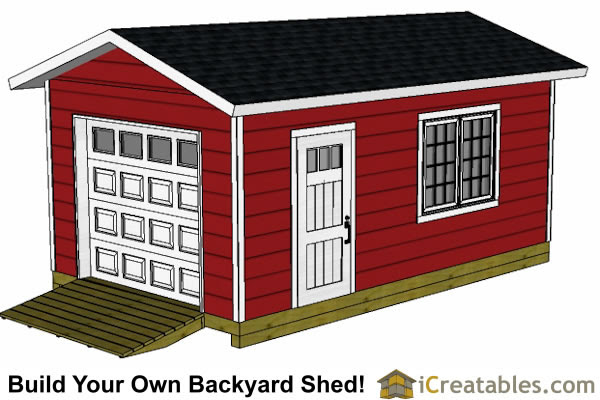 12x20 Shed Plans - Easy to Build Storage Shed Plans &amp; Designs