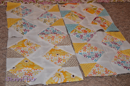 goose-zag blocks into a pillow?