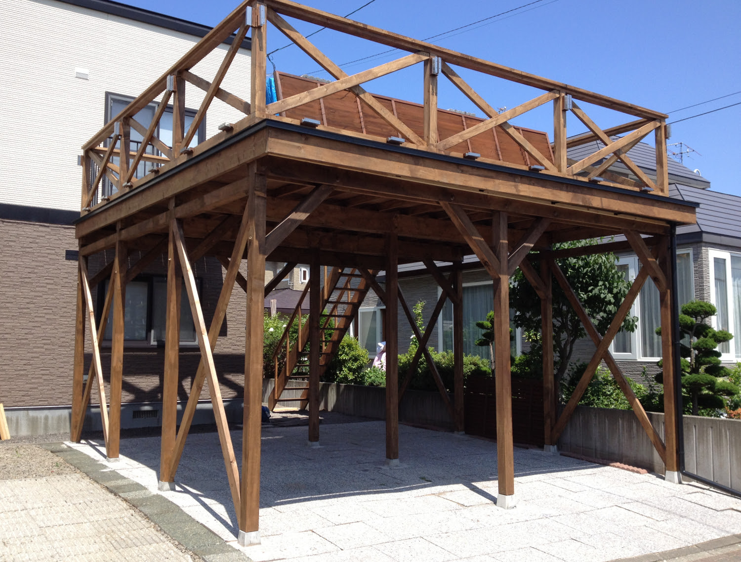 木製カーポートならおまかせ下さい 札幌リフォーム イメージクラフトのブログ どんな部屋で暮らしたい