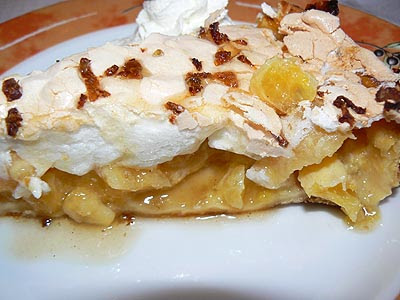 tarte à l'orange
