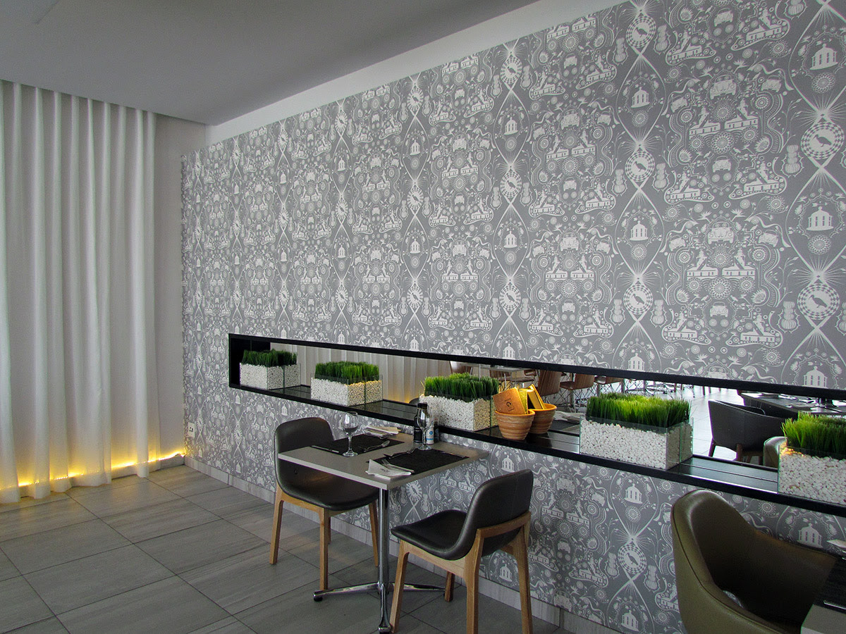 upmarket hotel restaurant wallpaper Quagga Fabrics and upmarket hotel restaurant wallpaper Quagga Fabrics and