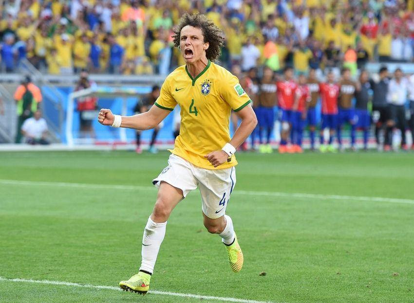 David Luiz Scoring World Cup 2014 Wallpaper HD : Sport HD Wallpapers