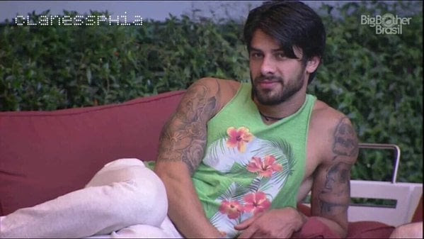 Renan no "BBB16" (Foto: Reprodução)