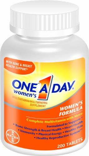 One-A-Day Women's Multivitamin, 200-Count Bottles (Pack of 2)
