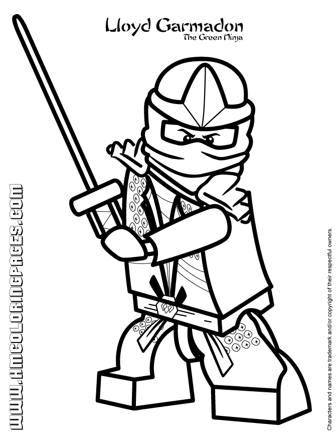 ninja coloring pages to download and print for free