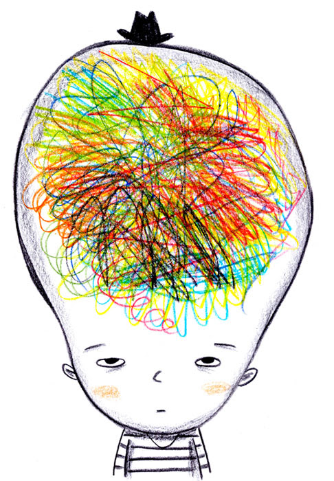 Messy brain