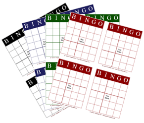 Printable Bingo Card Free Blank