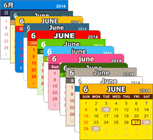 フリーソフト100 Google カレンダーと同期できるシンプルなデスクトップカレンダー Lilycalendar