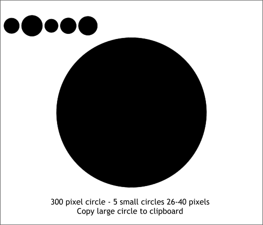 Pixels Circle