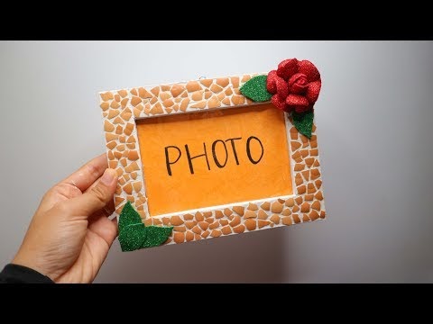 Hits Ide Kreatif Pigura Kardus Dan Cangkang Telur Cara Membuat Pigura Tugas Anak Sd , Video Impian!
