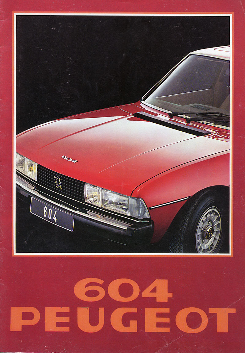 Catalogue Peugeot 604