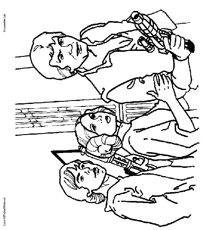 Free Free 340 Printable Princess Leia Coloring Pages SVG PNG EPS DXF File